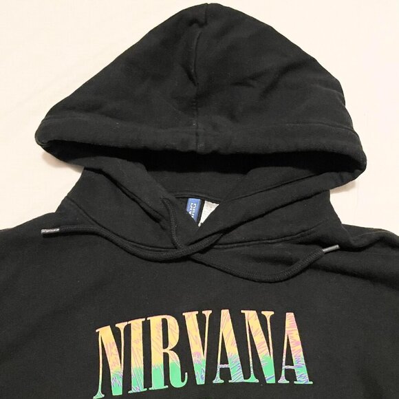 Divided Nirvana Hoodie Mens Size Medium Pullover - Picture 3 of 16